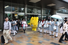 郡山駅雨