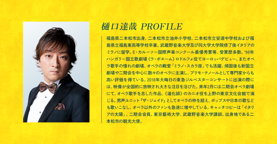 樋口達哉プロフィール